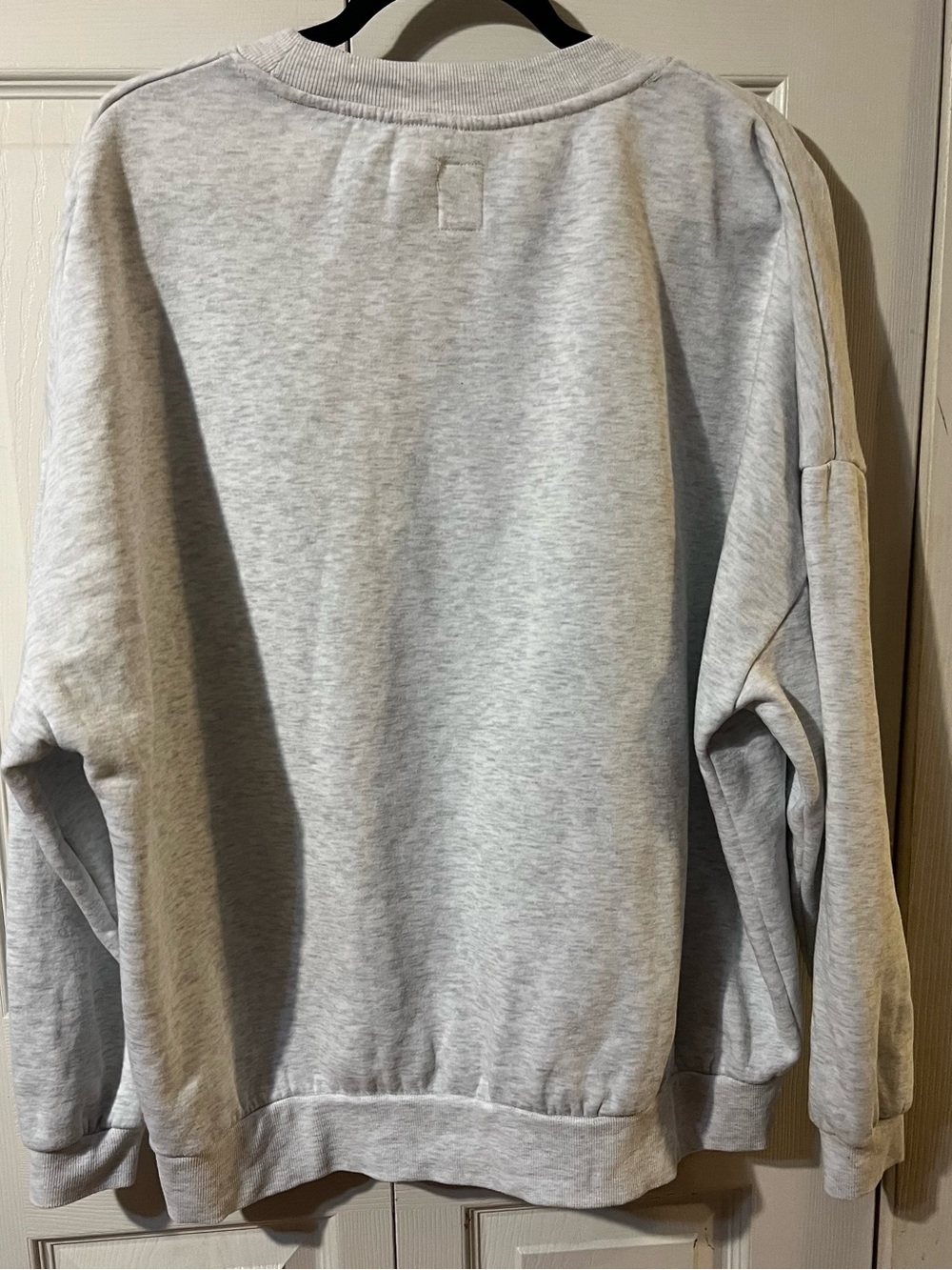 NYCFC Gameday Couture Crewneck Sweatshirt Grey Official Logo Size Large - Picture 2 of 4
